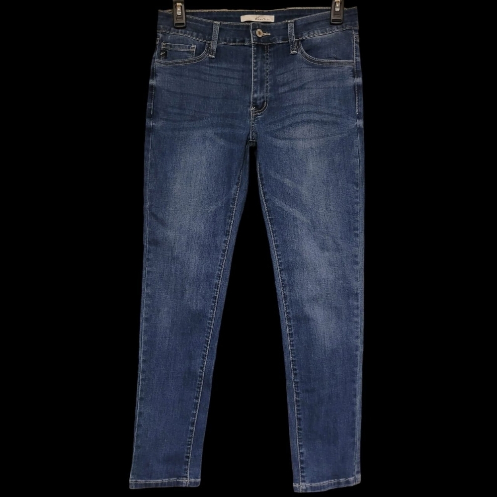 KanCan Jeans Womens Size 9 / 28 Dark Wash 31W Slim Straight